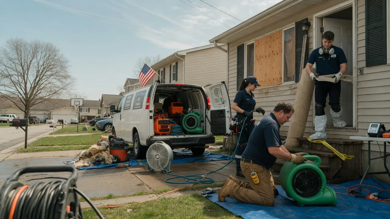 Water Damage Restoration in Westpoint, IN near me